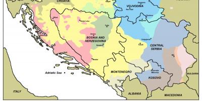 Mapa de hac Bosnia 